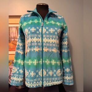 T by Talbots women's full zip fleece, size XS